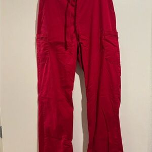 Red Scrub Pants